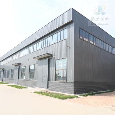 Large Span Prefab Steel Structure Building Construction Prefabricated Metal Warehouse