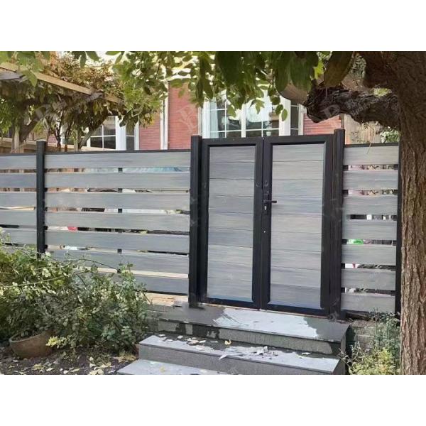 Темный - серая деревянная пластиковая составная панель вне раздела 170x24mm доски перголы двора