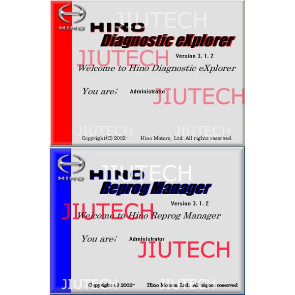 2013 HINO Diagnostic EXplorer/Hino-Bowie Diagnostic Scanner