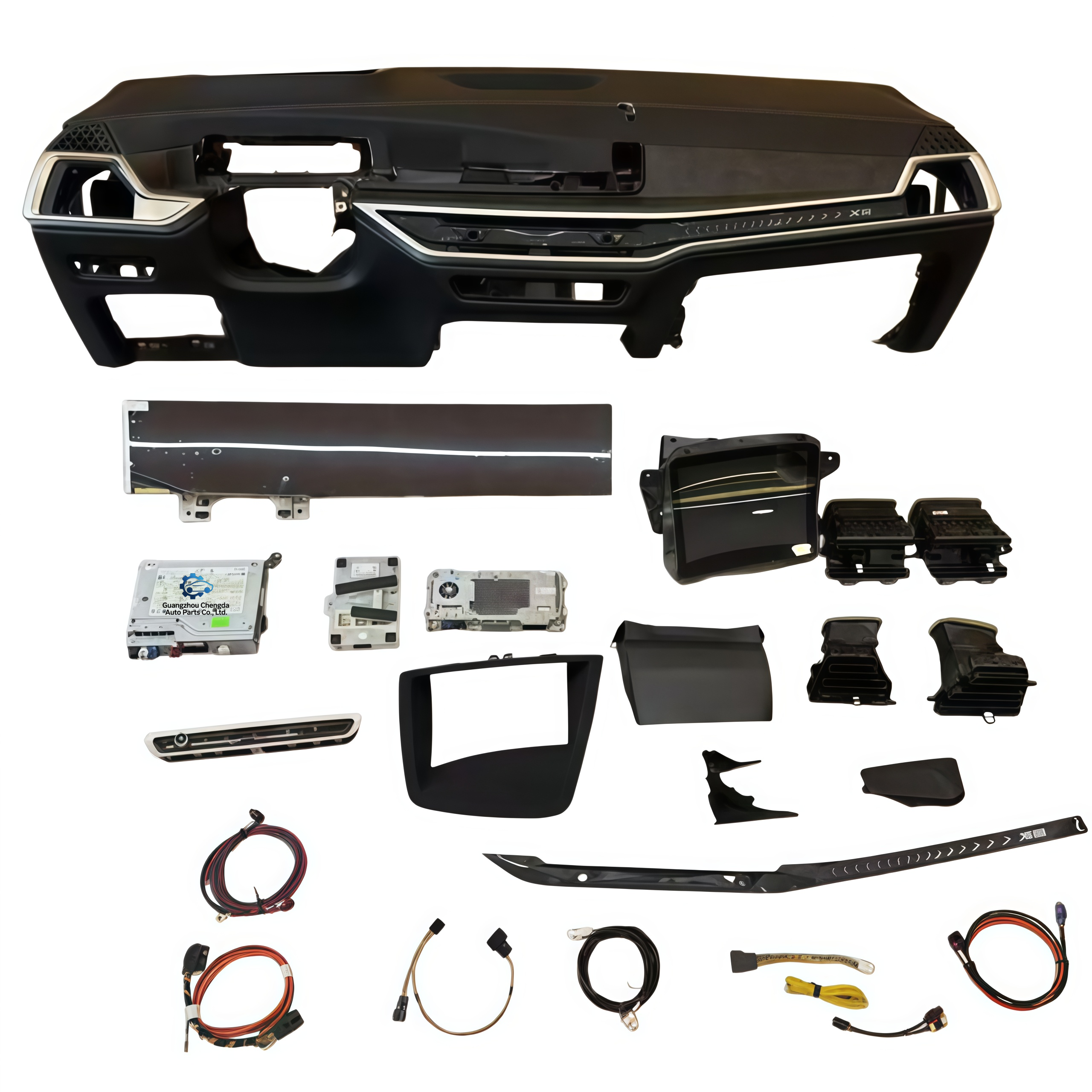 For BMW X5 G05 2018-2023 Original ID7 System 12.3+14.9 Inch Curved ID8 Style Dual Screen for Infotainment System Upgrade