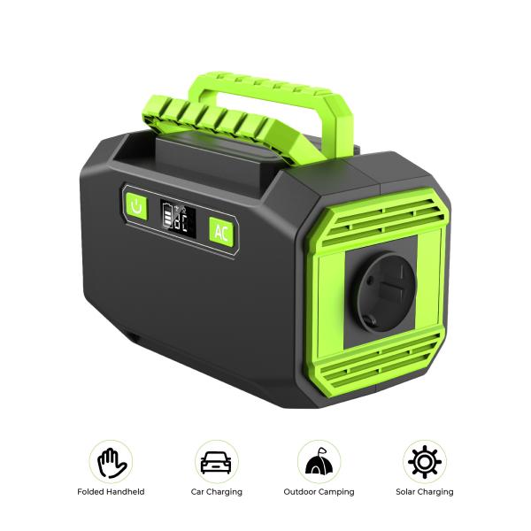 Smart 200W Portable Power Station Pure Sine Wave Electric Energy Solar Generation MPPT Controller