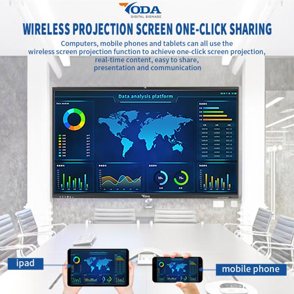 индикаторная панель конференции функции экрана касания 65Inch LCD взаимодействующая Multi