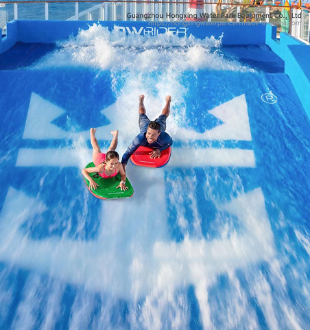 Thrilling Surf Machine Water Play Machine Commercial Compact Surf Simulator 1-2 Riders Small Space 