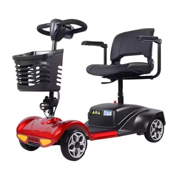 Nueva llegada scooter para discapacitados eléctrico para discapacitados mayorista 4 ruedas para ancianos discapacitados movilidad para adultos Scooter para discapacitados