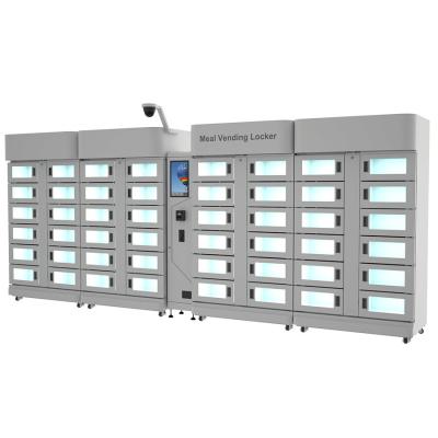 Refrigerated Heated Waterproof Smart Fresh Food Delivery Pickup Locker With Cooling