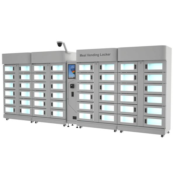 Refrigerated Heated Waterproof Smart Fresh Food Delivery Pickup Locker With Cooling