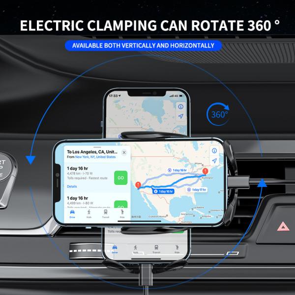 High Efficiency  Qi Wireless Car Charger