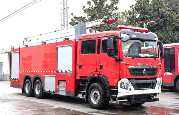 Sinotruk Sitrak 20m Torre de Água Caminhão de Combate a Incêndios Preço Especializado China Fabricante
