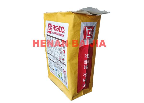 Tile Adhesive Cement Packaging Paper Bags Recyclable Biodegradable Pollution Free