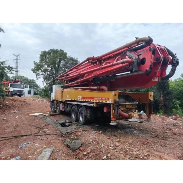 2020 грузовик монтированный насос 56м бетонный бум насос бетонный насос грузовик с цилиндром