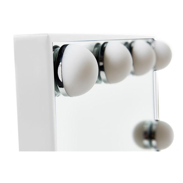 OEM ODM Hollywood Lighted Makeup Vanity Mirror , Lighted Travel Makeup Mirror