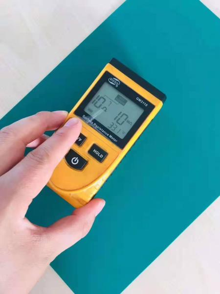 ESD Rubber Mat 1.8mm-3mm Thickness 10e6-10e9 Ohm Surface Resistance