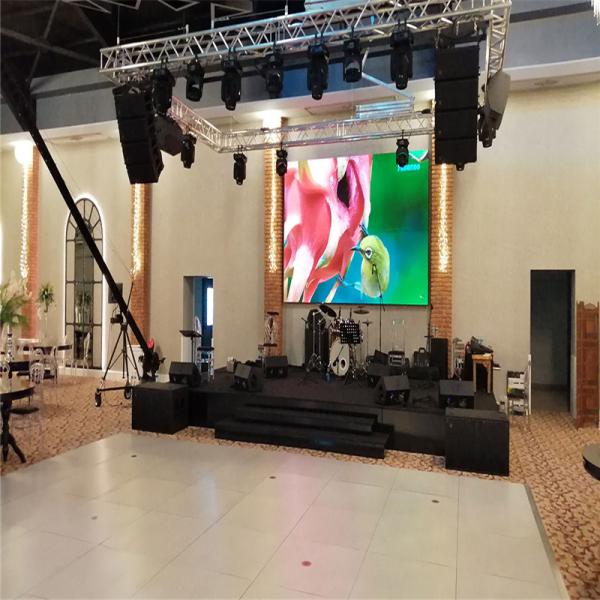 Панель обслуживания крытой стены СИД IP43 P3.91 500x500mm арендной видео- задняя