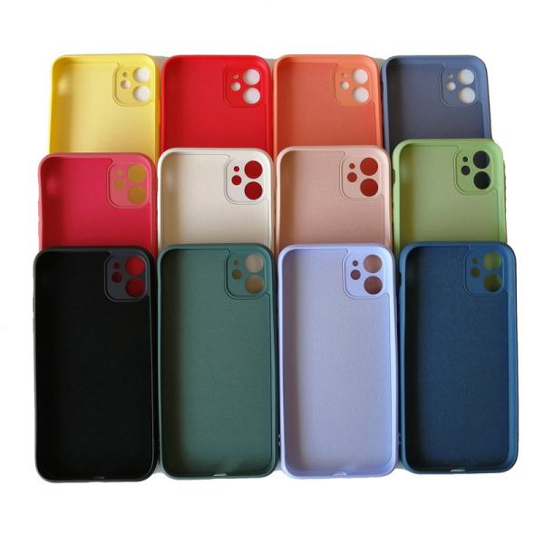 Iphone 11 Pro Max Washable Liquid Silicone tpu Phone Protector Skin Feel Eco-Friendly