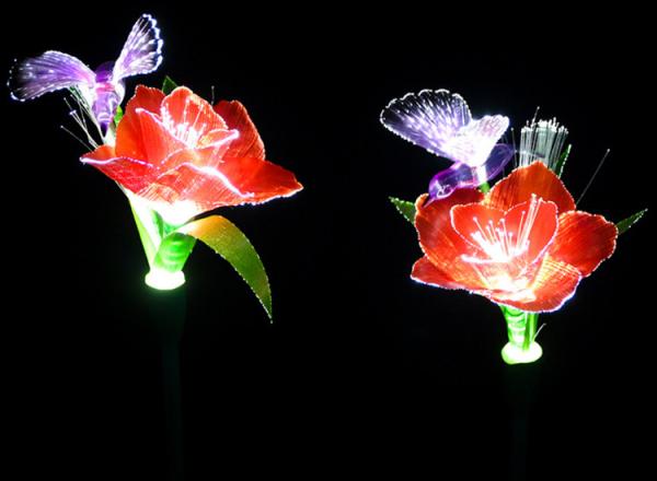 LED optical fiber rose hummingbird wedding scene layout lighting festival commercial beauty display bright decoration