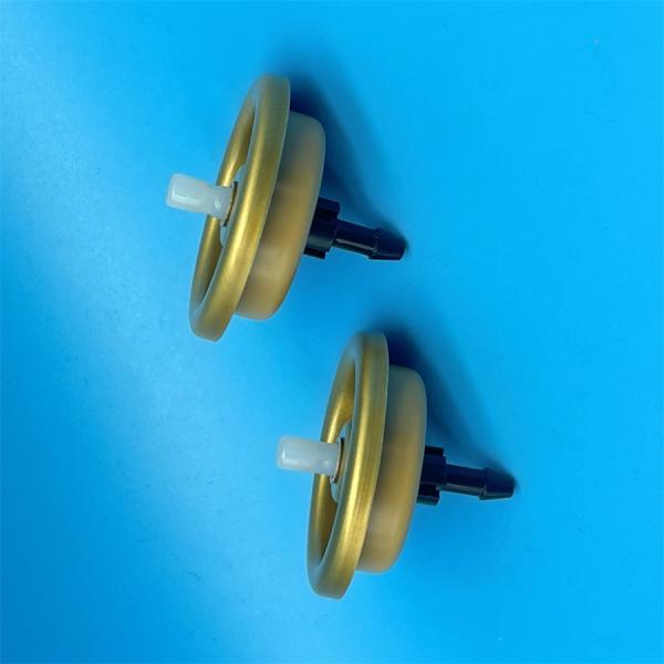Sistema de válvula de aerosoles de aluminio de oro invertido de una pulgada para mousse de cabello premium