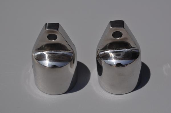 Stainless Steel Fittings for Top Marine Grade Jaw Slide, Eye End Cap for marine hardware