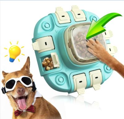 Multi Functional Dog Puzzle Bowl Customized Maze Dog Bowl Sustainable