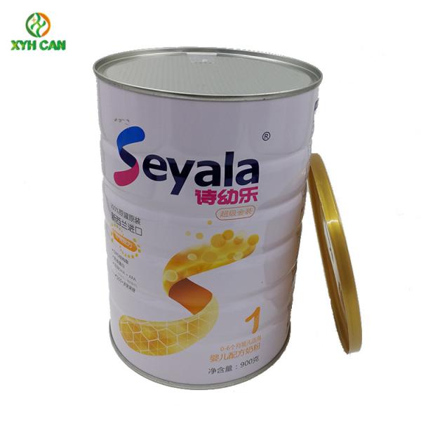 O leite pulveriza Tin Cans o costume da capacidade que de 500g-1000g imprimiu o metal Tin Cans Food Safety do alimento do pó de leite