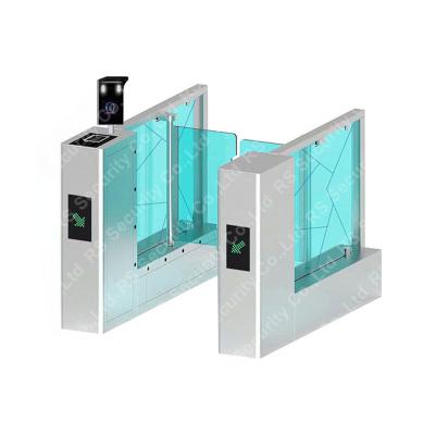 Rfid Reader Swing Barreiras Disabled Wheelchair Single Entrance Speed Gate Turnstiles Led Red Green Arrow Light