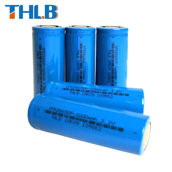 26650 Cylindrical LiFePO4 Battery 3200mAh 1200 Cycles THLB Battery