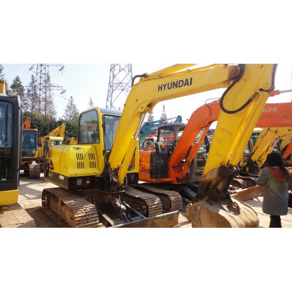 R60-7 used hyundai excavator from south korea