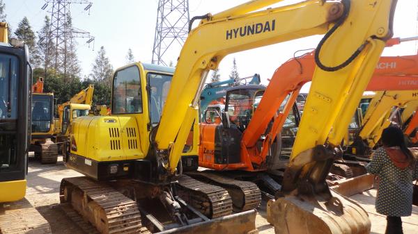 R60-7 used hyundai excavator from south korea