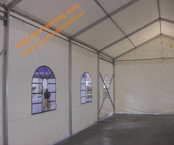 Waterproof  Frame Tent Aluminum Framework and  PVC Cover Outdoor Marquees