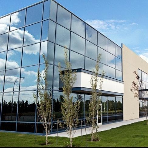 Via Steel Frame Building Custom Color Matching Energy Sector Facilities