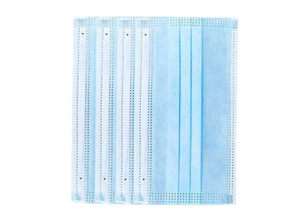 Hospital Disposable Medical Mask Three Layers High Efficiency Filtered