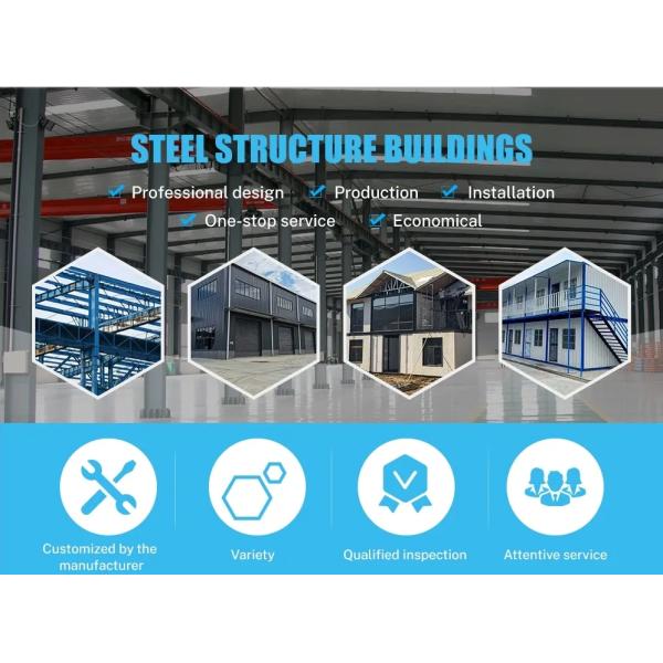 Промышленный склад с изготовленной стальной конструкцией с изолированной крышей и стенами