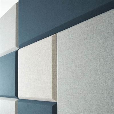 Ateliers esthétiques en tissu Panneaux muraux enveloppés Plafond d'espace de bureau sur mesure