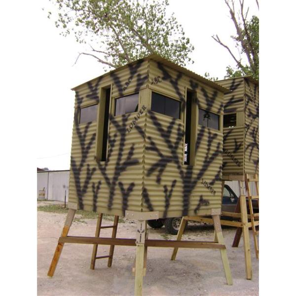 Высокая прочность стальной оленей слепой башни стоять скобки 4X4 для пользовательского деревянного дома в черном