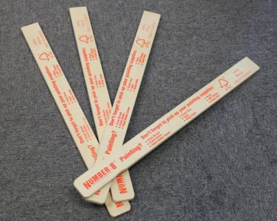 wood paint stirring sticks/wood paint stirrers/wooden paint stirring sticks/wooden paint p