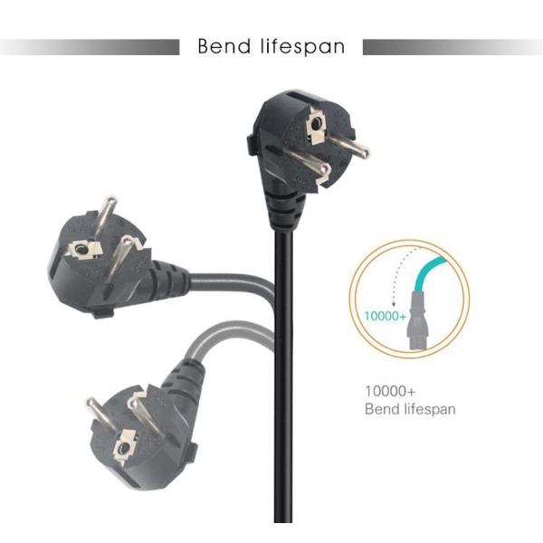 Schuko CEE 7/7 к IEC C15 Кабель питания 250В 16А 3м