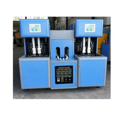 2021 Produção Máquina semi-automática de fabricação de garrafas de duas cavidades para moldagem por sopro