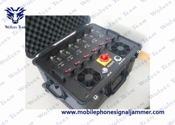 GSM 3G 4G Cell Phone Waterproof Outdoor Signal Jammer Directional / Omini Directional Antenna