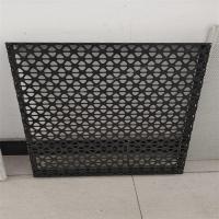 Chapa metálica perfurada do ferro galvanizado do furo triangular para a decoração