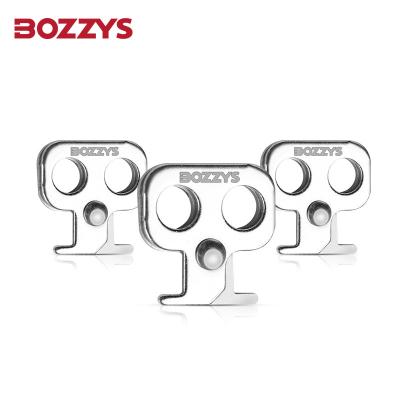 BOZZYS Dispositivo de bloqueo de disyuntores para uso industrial de bloqueo y etiquetado en áreas conductoras