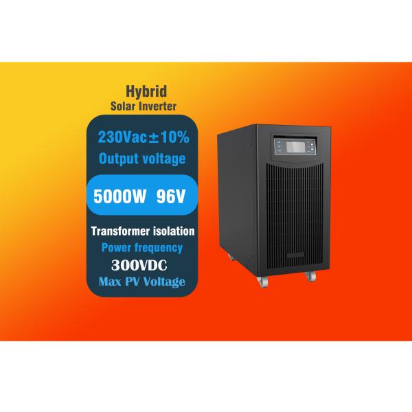 220Vac Off Grid Hybrid Inverter With Power Transformer Isolation 5KW