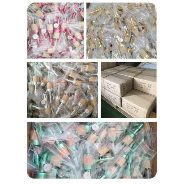 Factory Wholesale 12cm Weighted Oil Pourer, Self Closing Spout, 4 Colors Available Siver/Gold/Red/Green