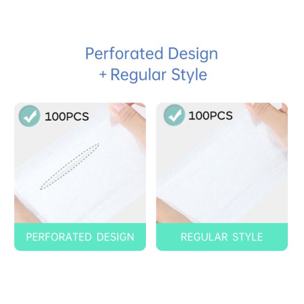 Toner Pad Thin Cotton Pads Stretchable Cotton Wipes for Face Makeup Remover Cotton Pad for Wet Application and Skin Care