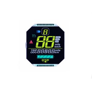 Custom 7 Segment Rounded Lcd Module