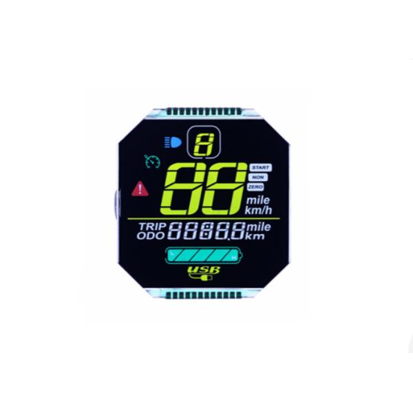 Custom 7 Segment Rounded Lcd Module
