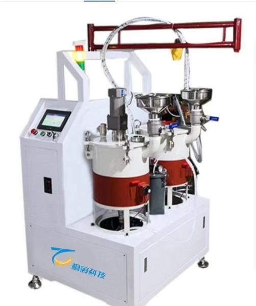 Máquina de filtración de pegamento de PU totalmente automática 1kw