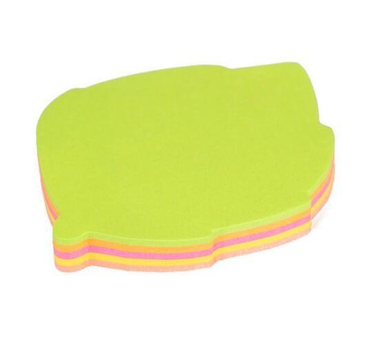 promotional gift custom size and shape hard cover kraft sticky note pad