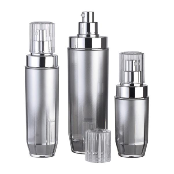 JL-LB308 MS / HDPE Cosmetic Bottle With Lotion Pump 30ml 50ml 120ml