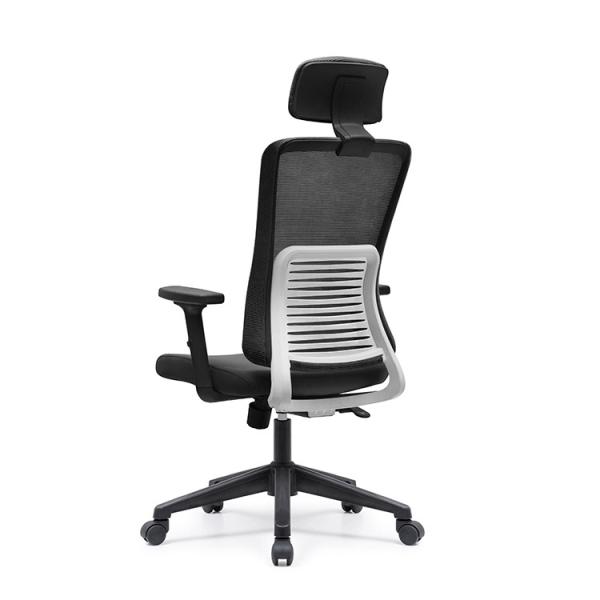Modern Rotating Study Chair , 200-250kg Mesh Back Drafting Chair