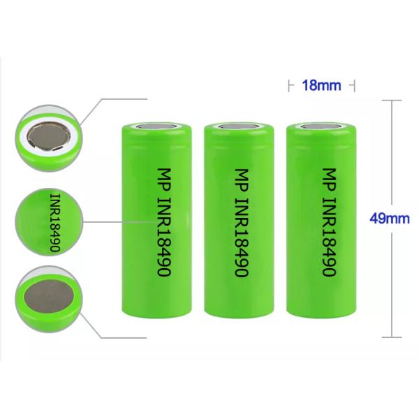 Ncr 18500 18490 температура перезаряжаемые батареи иона 3.7v 2000mah Li низкая