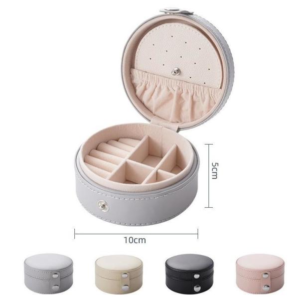 Jewellery Case Velvet Travel Jewelry Box Organizer With Customized Color For Benefit